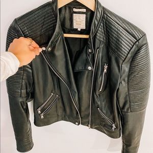 Faux Leather Jacket- AMAZING quality & warm!